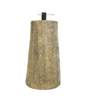 Base Tronco per Albero di Natale in Cemento Effetto Legno Base Tronco per Albero di Natale in Cemento Effetto Legno