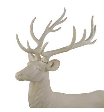 Renna Natalizia in Resina Beige H.153 cm