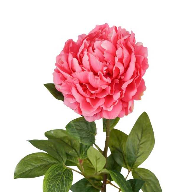 Peonia Artificiale H.72 cm Vari Colori