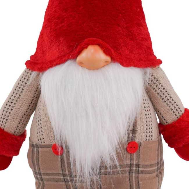 Gnomo Natalizio in Piedi H.78 cm