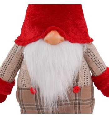 Gnomo Natalizio in Piedi H.78 cm