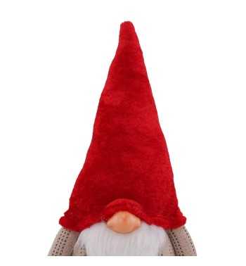 Gnomo Natalizio Seduto H.72 cm