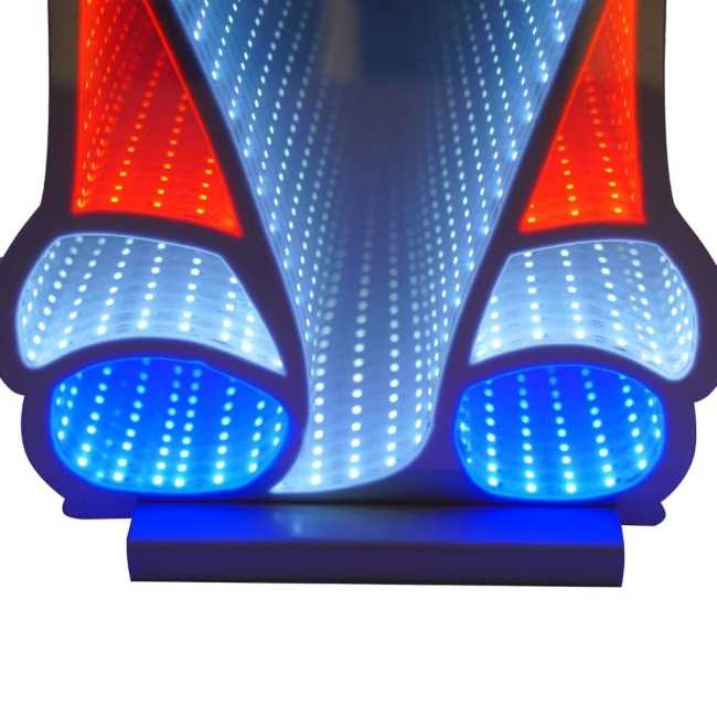 Gnomo Luminoso 3D con Effetto Infinity Mirror