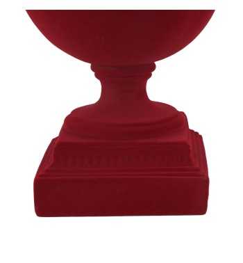 Vaso Natalizio in Velluto Bordeaux 3 Misure