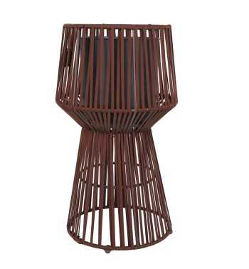 Vaso con Corde Marrone Scuro H.75/55 cm Vaso con Corde Marrone Scuro H.75/55 cm