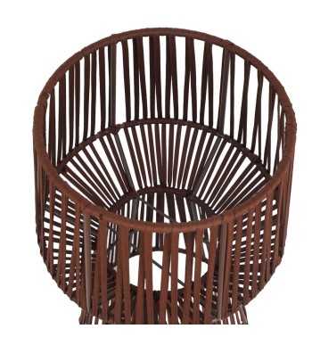 Vaso con Corde Marrone Scuro H.75/55 cm Vaso con Corde Marrone Scuro H.75/55 cm