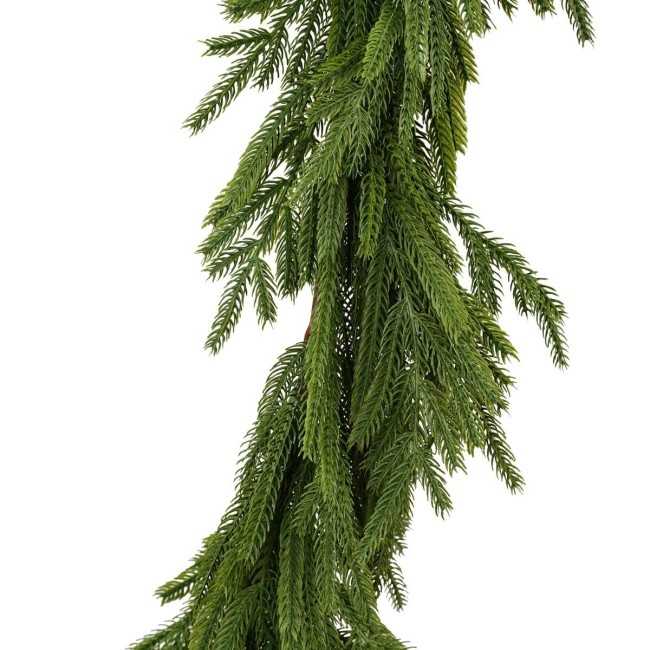 Tralcio Natalizio Verde in Pe L.183 cm