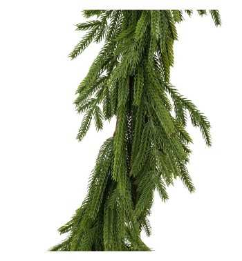 Tralcio Natalizio Verde in Pe L.183 cm