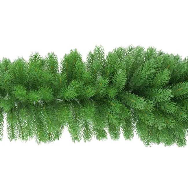 Swag Natalizio in PE Verde L.180 cm
