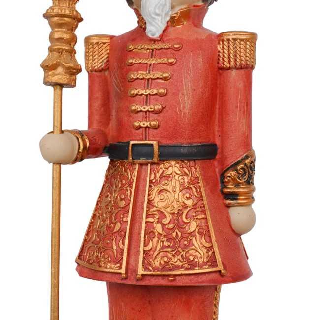 Carillon Schiaccianoci Natalizio in Resina H.28 cm