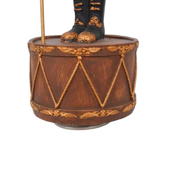 Carillon Schiaccianoci Natalizio in Resina H.28 cm