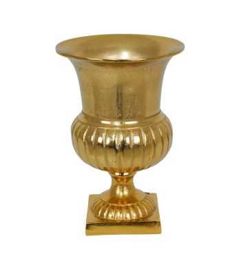 Vaso Coppa in Alluminio Dorato 2 Misure Vaso Coppa in Alluminio Dorato 2 Misure