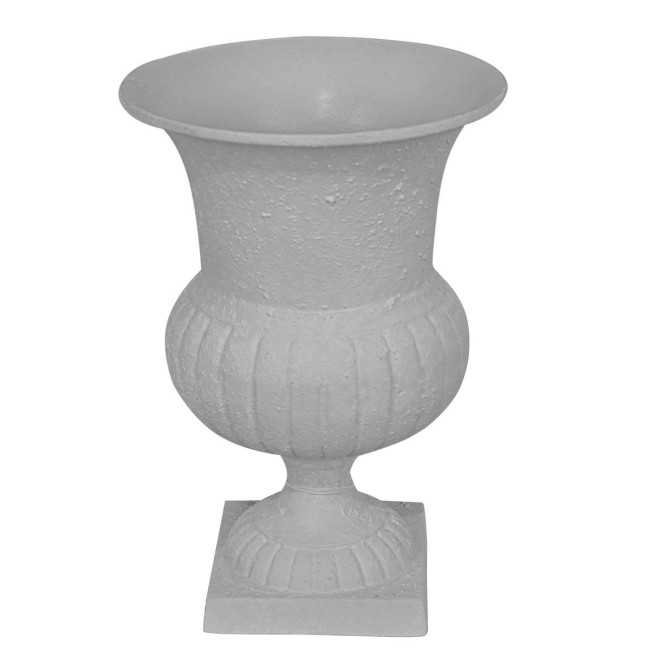 Vaso Coppa in Alluminio Bianco 2 Misure