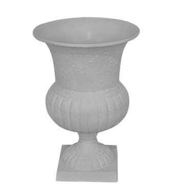 Vaso Coppa in Alluminio Bianco 2 Misure Vaso Coppa in Alluminio Bianco 2 Misure