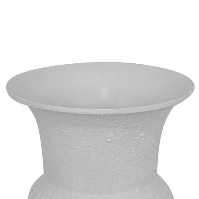 Vaso Coppa in Alluminio Bianco 2 Misure