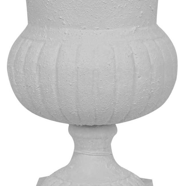 Vaso Coppa in Alluminio Bianco 2 Misure