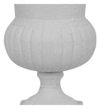 Vaso Coppa in Alluminio Bianco 2 Misure Vaso Coppa in Alluminio Bianco 2 Misure