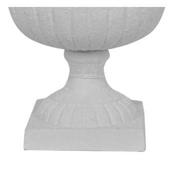 Vaso Coppa in Alluminio Bianco 2 Misure Vaso Coppa in Alluminio Bianco 2 Misure