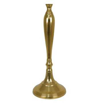 Candelabro in Alluminio Oro H.77 cm Candelabro in Alluminio Oro H.77 cm