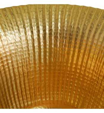Coppa Decorativa in Alluminio Oro H.28,5 cm Coppa Decorativa in Alluminio Oro H.28,5 cm