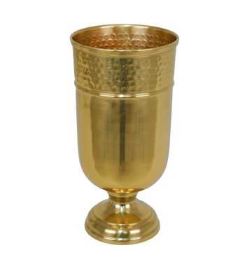 Vaso in Alluminio Oro 2 Misure Vaso in Alluminio Oro 2 Misure