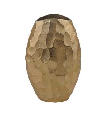 Vaso in Alluminio Oro H.30 cm