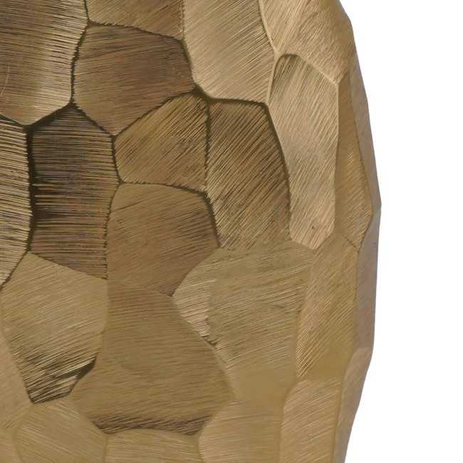 Vaso in Alluminio Oro H.30 cm