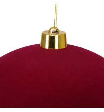 Palle Natalizie in Velluto D.40 cm - 3 Colori