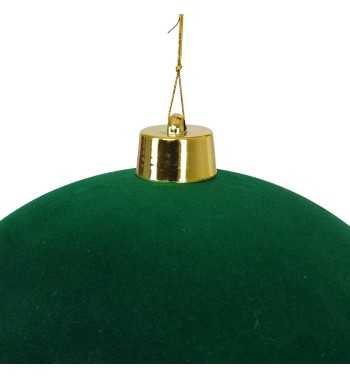 Palle Natalizie in Velluto D.40 cm - 3 Colori