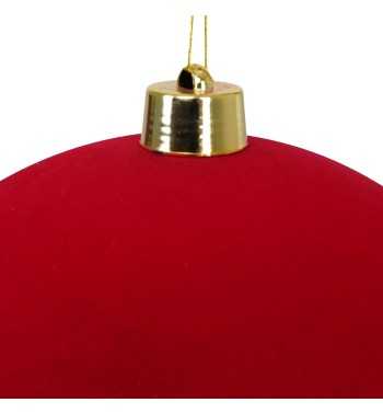 Palle Natalizie in Velluto D.40 cm - 3 Colori