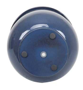 Vaso in Metallo Blu Elegante – 3 Misure