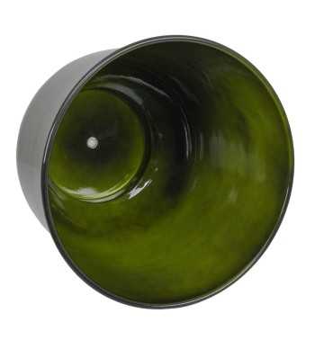 Vaso in Metallo Verde con Foro di Scolo e Piedini Antiscivolo – 3 Misure Vaso in Metallo Verde con Foro di Scolo e Piedini Antiscivolo – 3 Misure