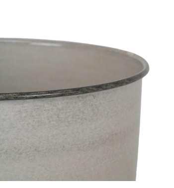 Vaso in Metallo Bianco Elegante con Piedini Antiscivolo - 3 Misure Vaso in Metallo Bianco Elegante con Piedini Antiscivolo - 3 Misure