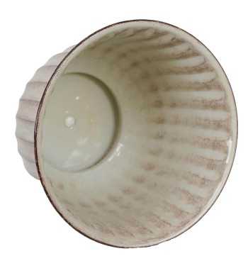 Vaso Decorativo in Metallo Beige - 3 Misure