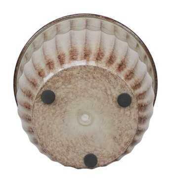 Vaso Decorativo in Metallo Beige - 3 Misure