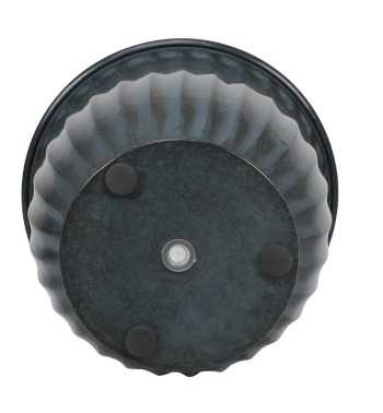 Vaso in Metallo Grigio Scuro Elegante - 3 Misure Vaso in Metallo Grigio Scuro Elegante - 3 Misure