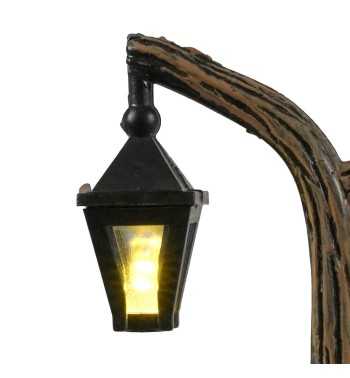 Lanterne Rustiche Illuminanti per Villaggi Natalizi, Set da 4 - Stilè Collection
