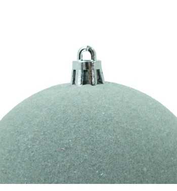 Palle Natalizie in Velluto D.12 cm - Vari Colori