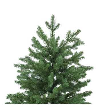 Albero di Natale Abete Verde Chiaro in Pe H.180/240 cm Apertura ad Ombrello - Deluxe Green Slim Albero di Natale Abete Verde Chiaro in Pe H.180/240 cm Apertura ad Ombrello - Deluxe Green Slim