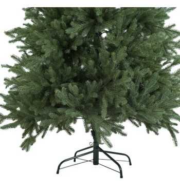 Albero di Natale Abete Verde Chiaro in Pe H.180/240 cm Apertura ad Ombrello - Deluxe Green Slim Albero di Natale Abete Verde Chiaro in Pe H.180/240 cm Apertura ad Ombrello - Deluxe Green Slim