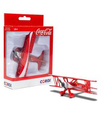Modellino Biplano Coca-Cola - Icona Storica in Scala, 12.6 cm Modellino Biplano Coca-Cola - Icona Storica in Scala, 12.6 cm