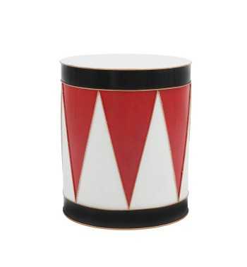 Set 3 Tamburi Natalizi in Metallo