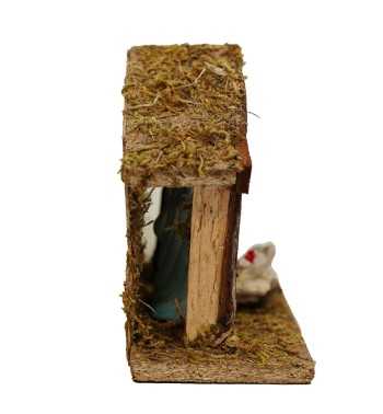 Presepe con Natività in Porcellana 17x7xH.13 cm