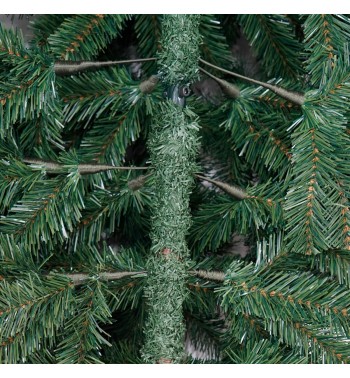 Albero di Natale a Parete H.135 cm in Pvc con Apertura ad Ombrello - Giove