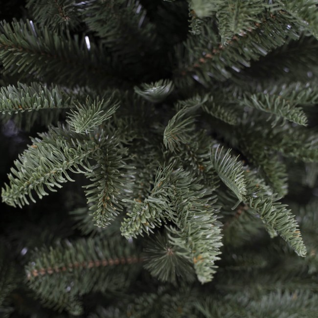 Albero di Natale Abete Verde in Pe+Pvc H.180/240 cm Apertura ad Ombrello | Albero Realistico Artificiale