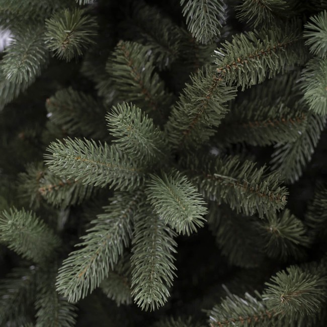 Albero di Natale Abete Verde in Pe+Pvc H.150/240 cm Apertura ad Ombrello | Albero Realistico Artificiale