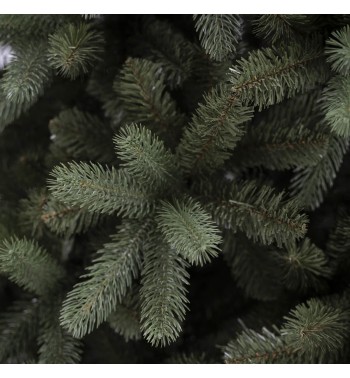 Albero di Natale Abete Verde in Pe+Pvc H.150/240 cm Apertura ad Ombrello | Albero Realistico Artificiale Albero di Natale Abete Verde in Pe+Pvc H.150/240 cm Apertura ad Ombrello | Albero Realistico Artificiale