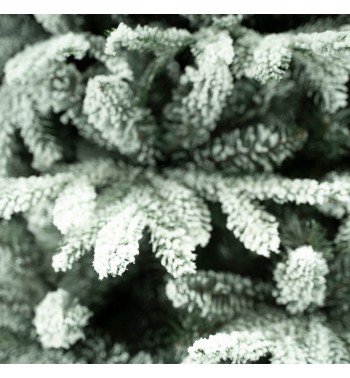 Albero di Natale Innevato in Pe+Pvc H.180/240 cm Apertura ad Ombrello | Albero Realistico Artificiale Albero di Natale Innevato in Pe+Pvc H.180/240 cm Apertura ad Ombrello | Albero Realistico Artificiale