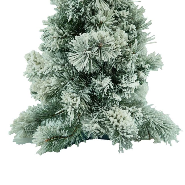 Albero di Natale Innevato in Pvc H.60 cm