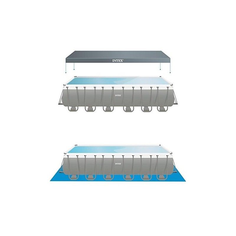 Piscina Intex 975x488x132 cm Fuori Terra Ultra XTR - Intex 26378